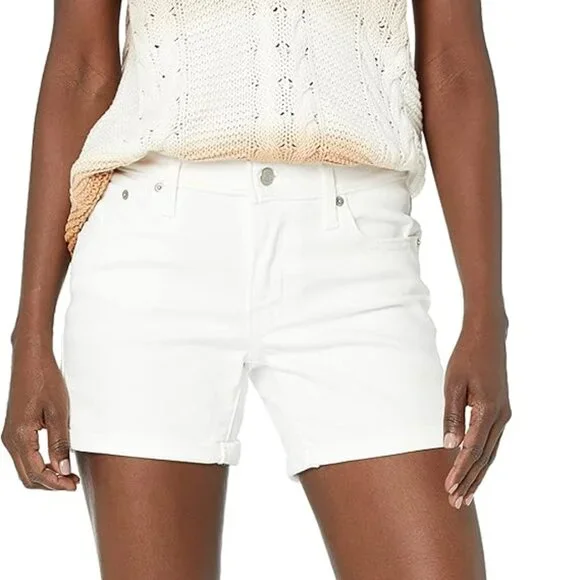 Levi's  Mid Length Women's Shorts - Picture 3 of 8